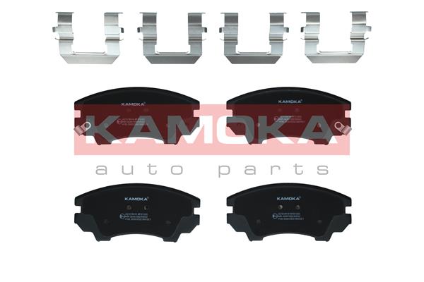 KAMOKA JQ1018416 Bremsbelagsatz, Scheibenbremse