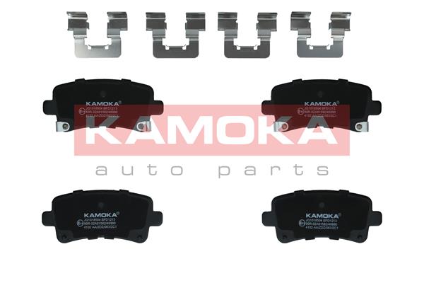 KAMOKA JQ1018504 Bremsbelagsatz, Scheibenbremse