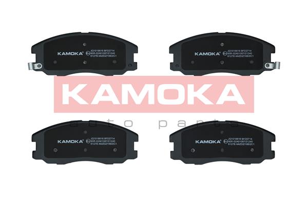 KAMOKA JQ1018616 Bremsbelagsatz, Scheibenbremse