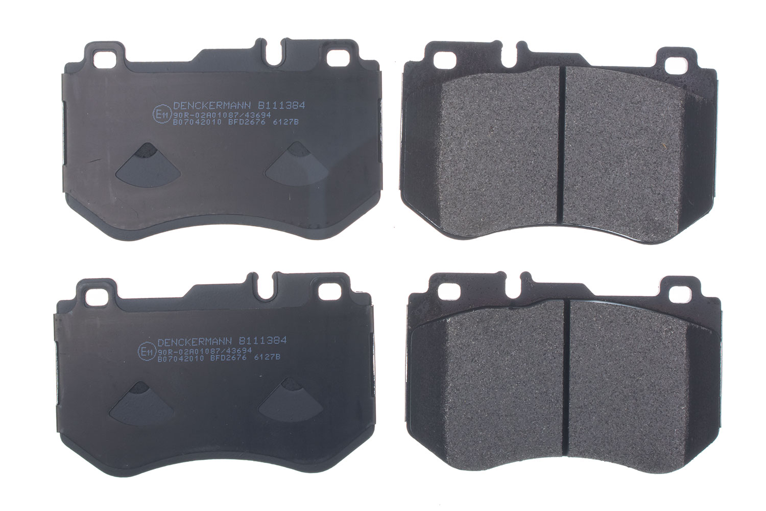 DENCKERMANN B111384 Brake Pad Set, disc brake