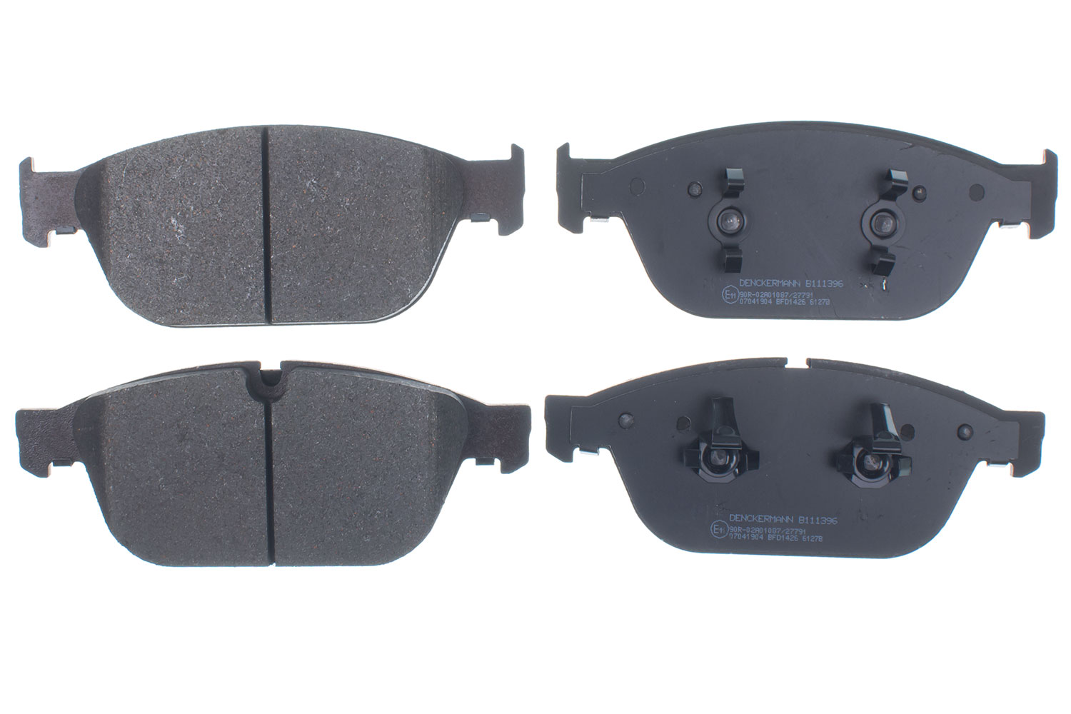 DENCKERMANN B111396 Brake Pad Set, disc brake