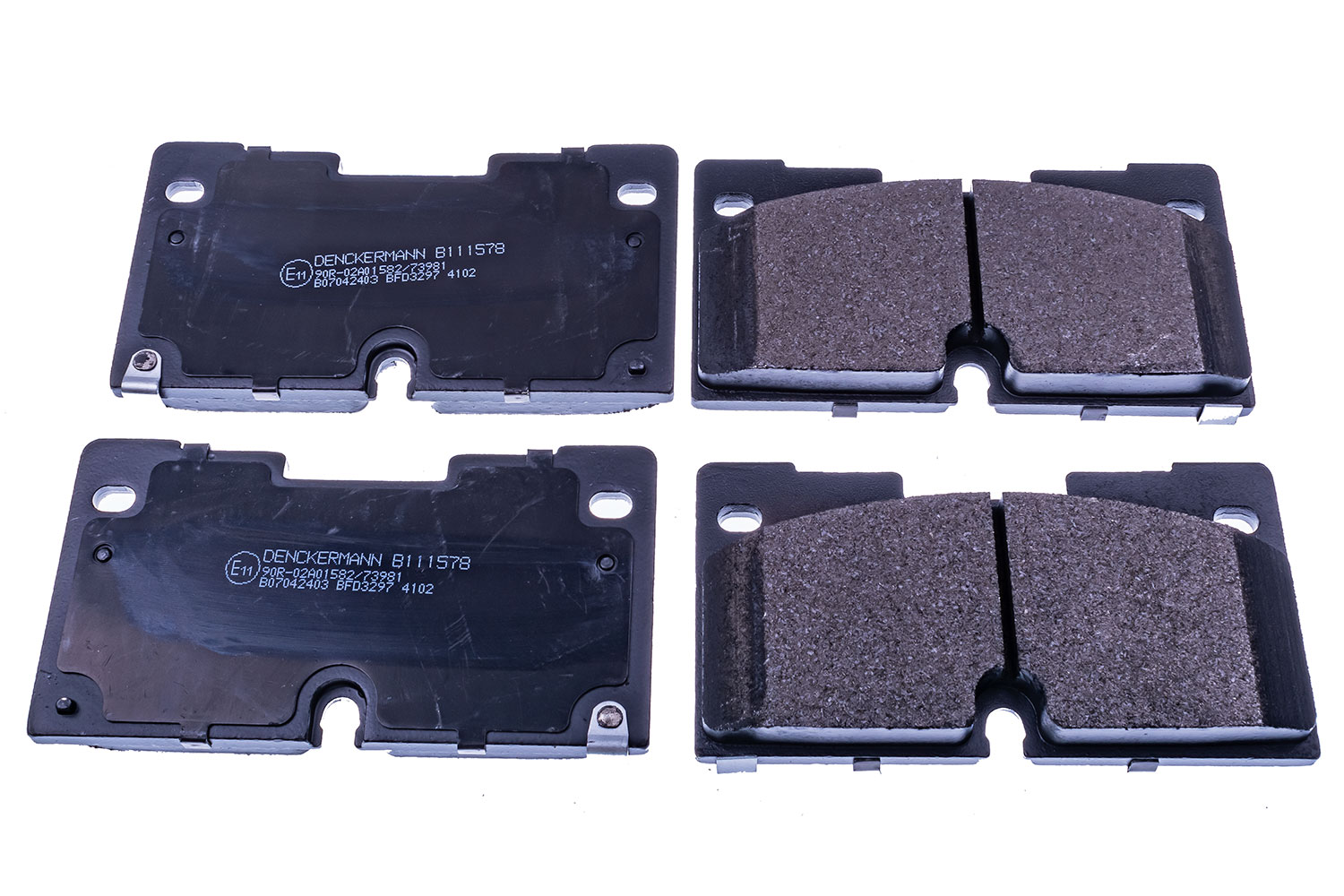 DENCKERMANN B111578 Brake Pad Set, disc brake