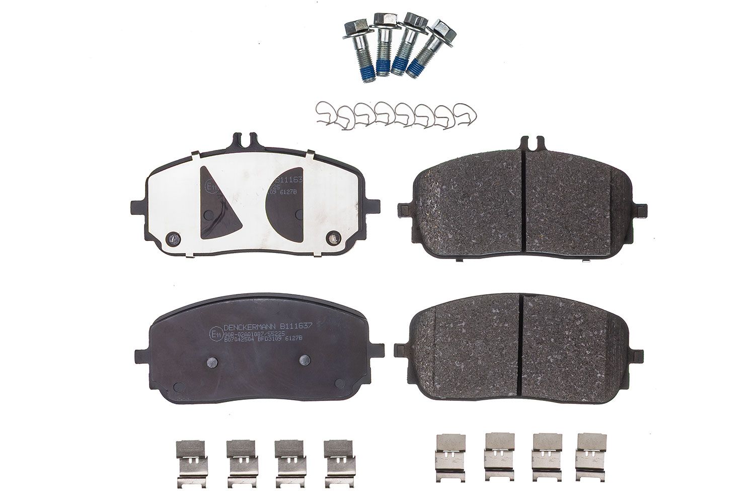 DENCKERMANN B111637 Brake Pad Set, disc brake