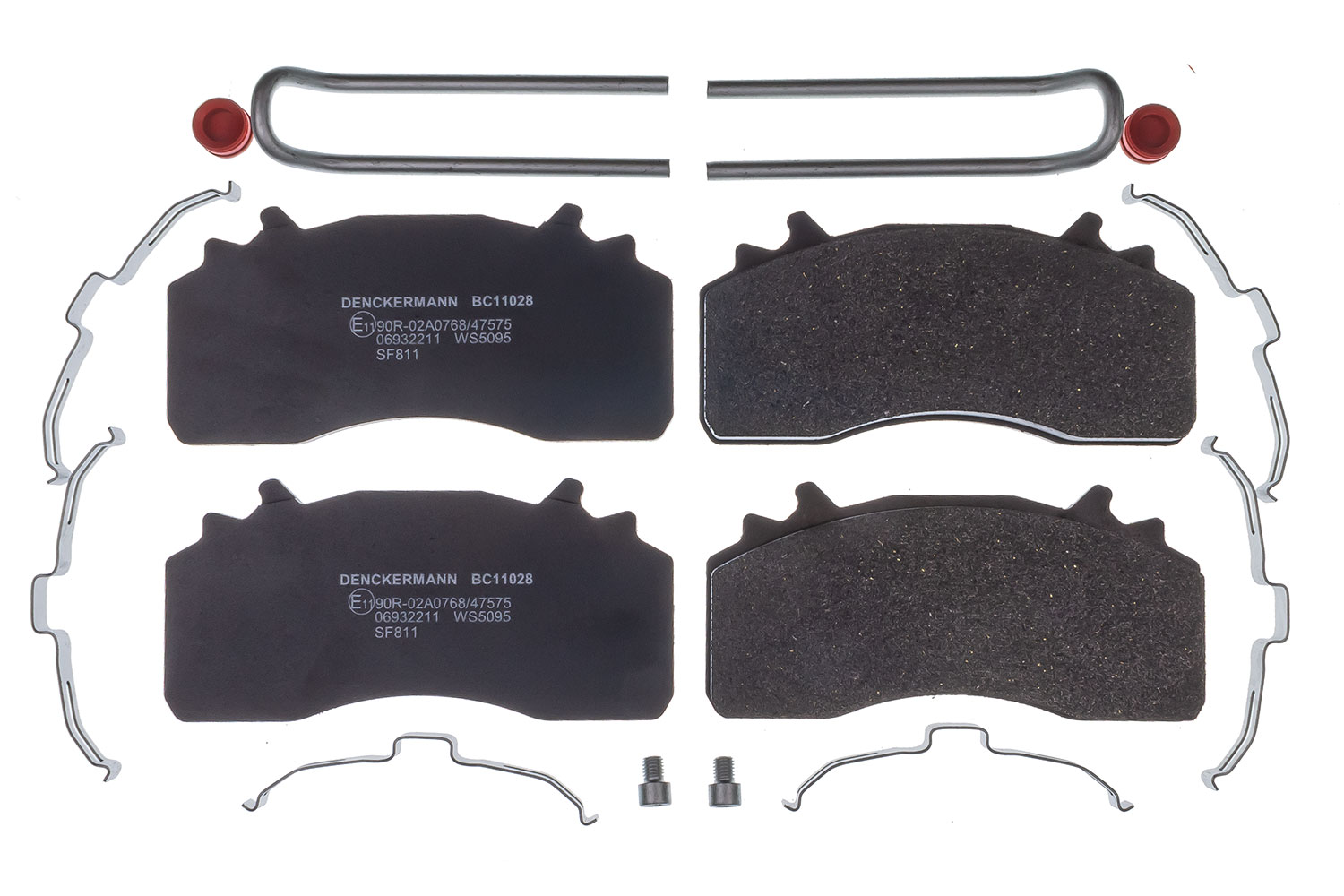 DENCKERMANN BC11028 Brake Pad Set, disc brake
