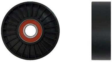 DENCKERMANN P324014 Tensioner Pulley, V-ribbed belt for CITROËN PEUGEOT
