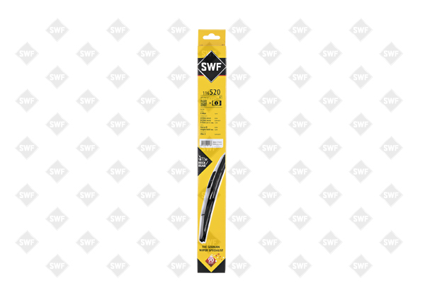 SWF 116520 DAS ORIGINAL REAR Viskerblad