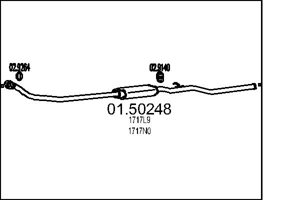 MTS 01.50248 Stredni tlumic...