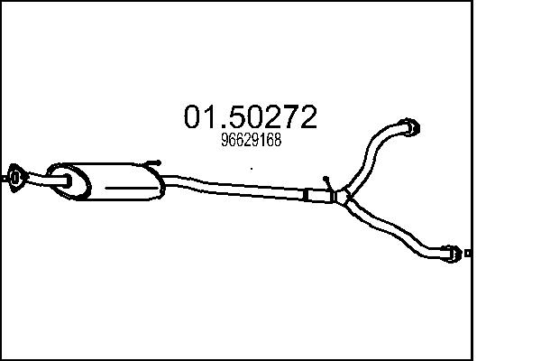 MTS 01.50272 Stredni tlumic...