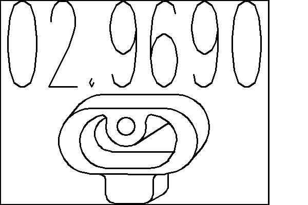 MTS 02.9690 Zarazka, tlumic...