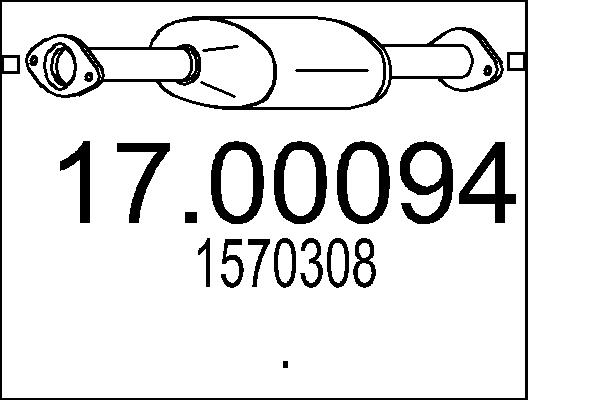 MTS 17.00094 Filtr pevnych...