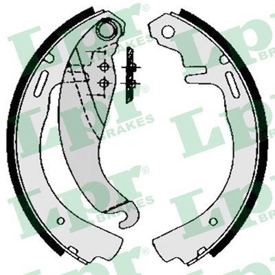 LPR 02490 комплект спирачна...