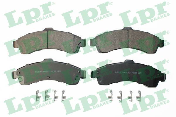 QUARO QP0784 Bremsekloss sett