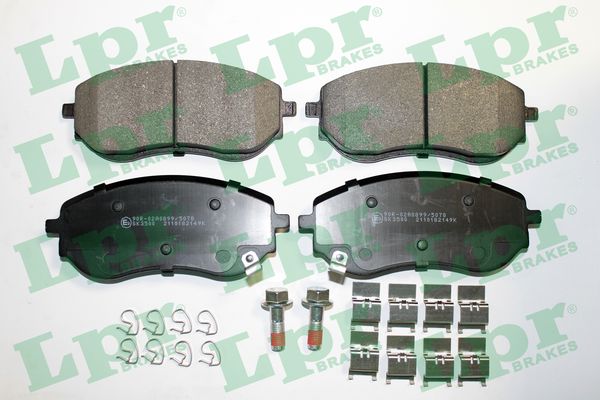 BREMBO P 61 061 PRIME LINE Bremsekloss sett