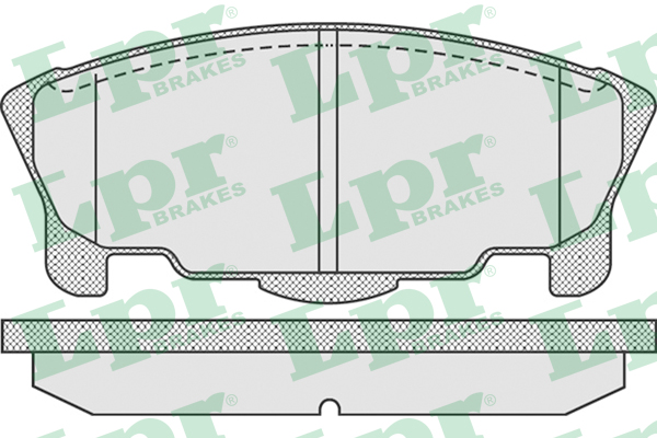 LPR 05P937 Kit pastiglie freno, Freno a disco-Kit pastiglie freno, Freno a disco-Ricambi Euro