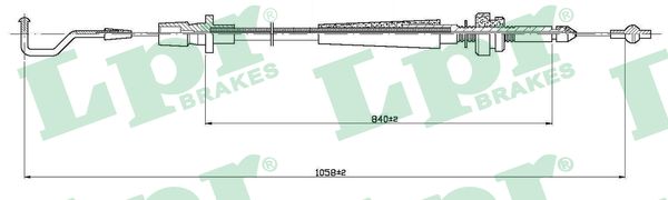 LPR C0003A Cavo acceleratore