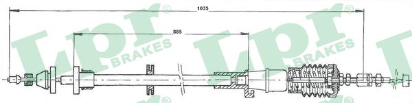 LPR C0068A Cavo acceleratore