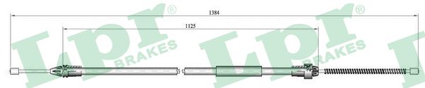 LPR C0400B Cavo comando, Freno stazionamento