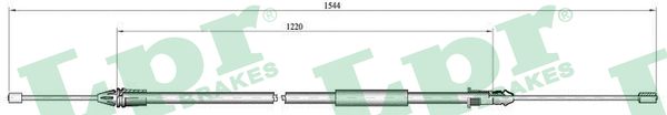 LPR C0404B Cavo comando, Freno stazionamento