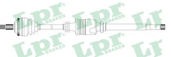 LPR DS16089 Albero motore/Semiasse-Albero motore/Semiasse-Ricambi Euro