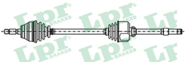 LPR DS20191 Albero motore/Semiasse-Albero motore/Semiasse-Ricambi Euro