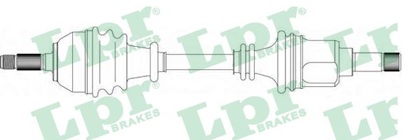 LPR DS38019 Albero motore/Semiasse