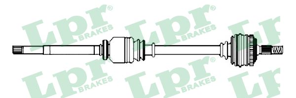 LPR DS52237 Albero motore/Semiasse