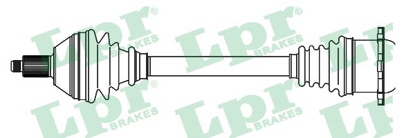 LPR DS52264 Albero motore/Semiasse