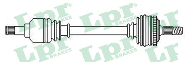 LPR DS52367 Albero motore/Semiasse