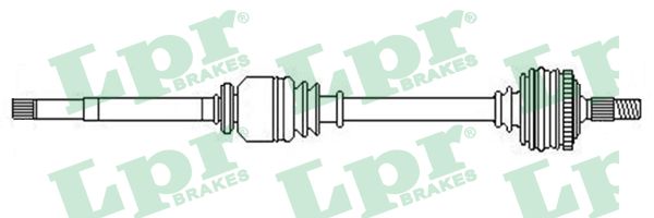 LPR DS52511 Albero motore/Semiasse-Albero motore/Semiasse-Ricambi Euro