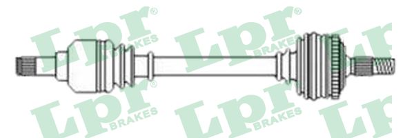 LPR DS52579 Albero motore/Semiasse