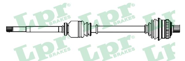 LPR DS52603 Albero motore/Semiasse