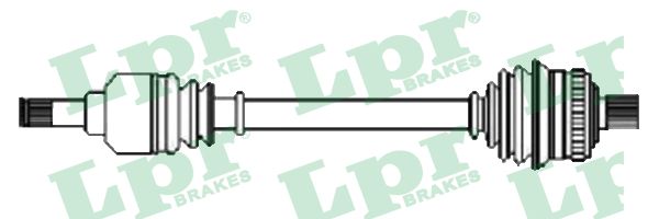 LPR DS52606 Albero motore/Semiasse