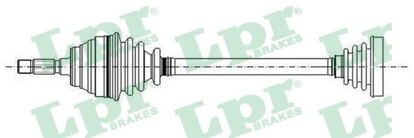 LPR DS52646 Albero motore/Semiasse-Albero motore/Semiasse-Ricambi Euro