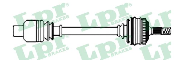 LPR DS52659 Albero motore/Semiasse-Albero motore/Semiasse-Ricambi Euro