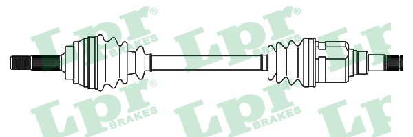 LPR DS52688 Albero motore/Semiasse