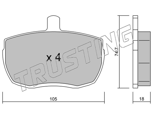 TRUSTING 018.0 Kit...