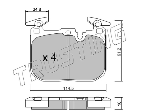 TRUSTING 1039.1 Kit...