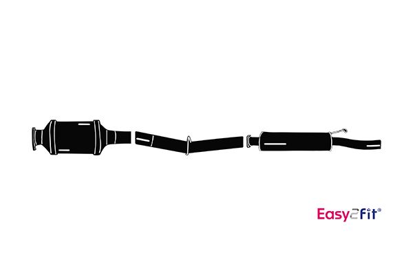 HELLA 8LP 366 905-181 Σύστημα εξάτμισης for FIAT