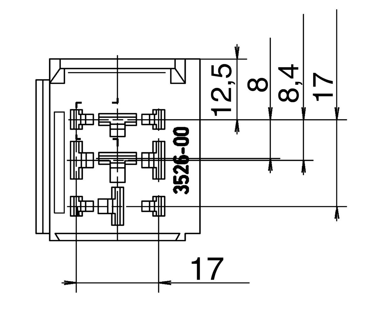 HELLA 8JA 003 526-101 Relay Socket