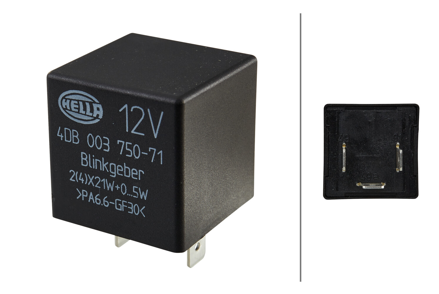 HELLA 4DB 003 750-712 Flasher Unit