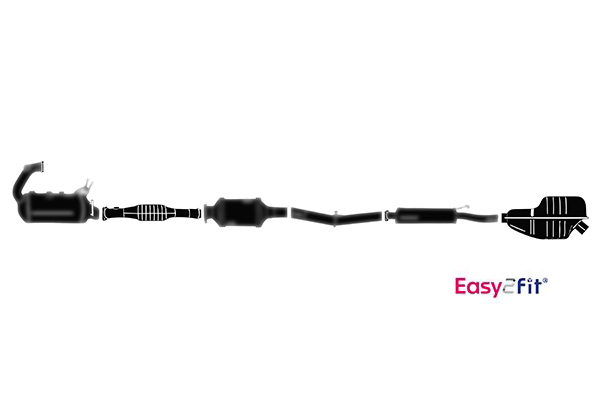 HELLA 8LP 366 917-741 Σύστημα εξάτμισης for BMW