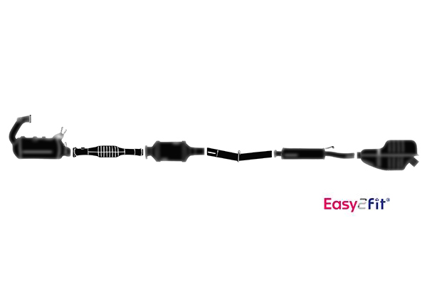 HELLA 8LP 366 908-691 Σύστημα εξάτμισης for SKODA