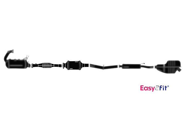 HELLA 8LP 366 923-211 Σύστημα εξάτμισης for SEAT