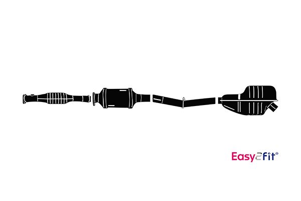 HELLA 8LP 366 901-311 Σύστημα εξάτμισης for FIAT