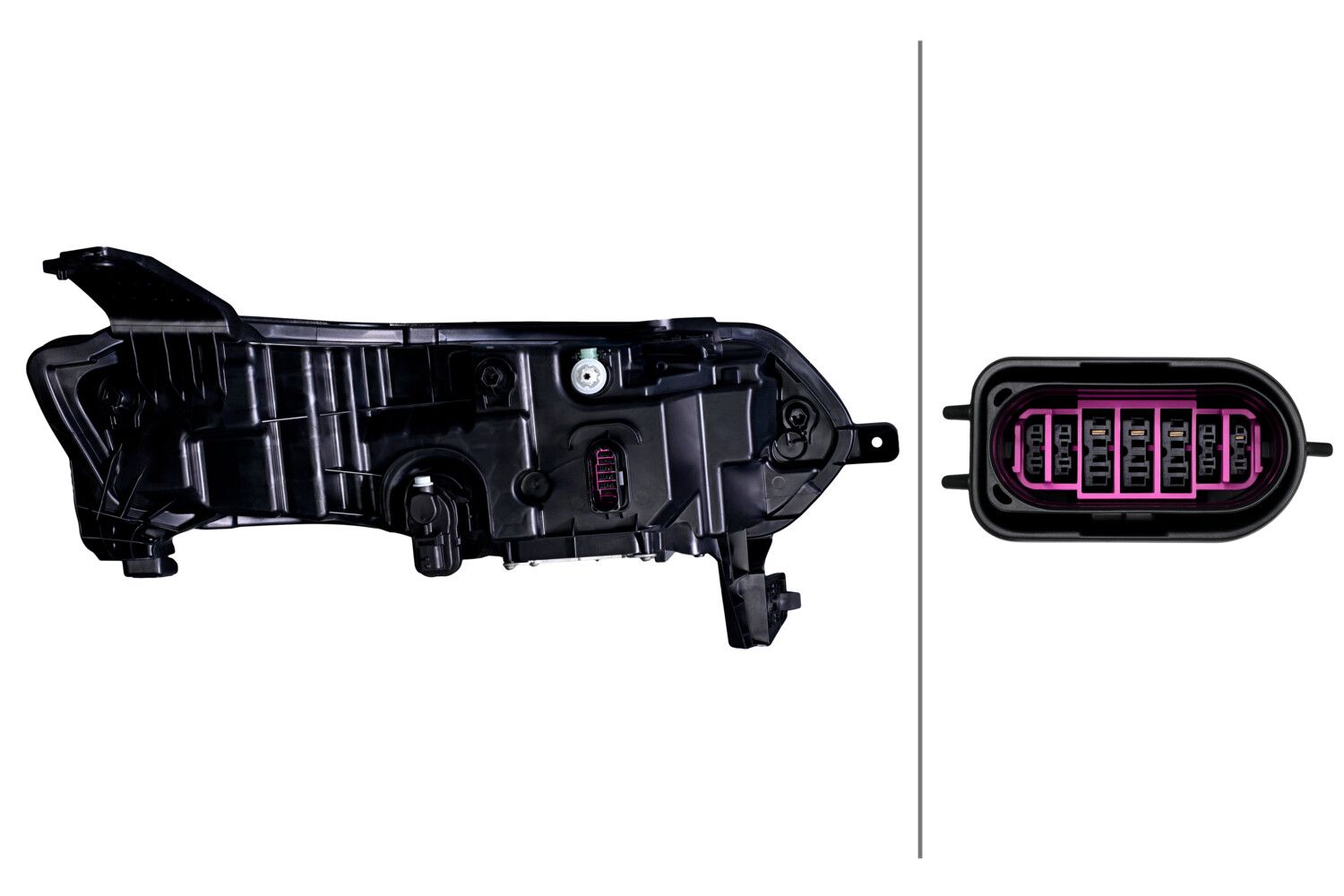 HELLA 1ZX 015 143-911 Προβολείς αριστερά for RENAULT