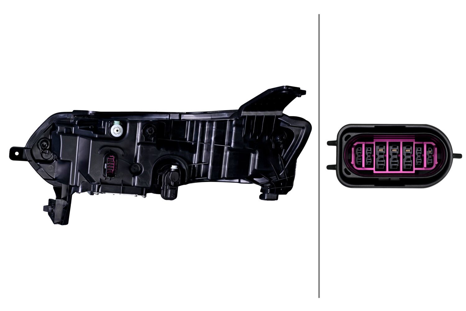 HELLA 1ZX 015 143-921 Προβολείς δεξιά for RENAULT