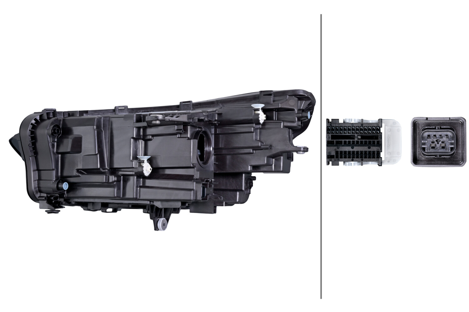 HELLA 1EX 015 368-121 Headlight