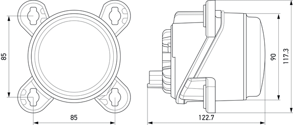 HELLA 1M0 015 050-111 Faro principale