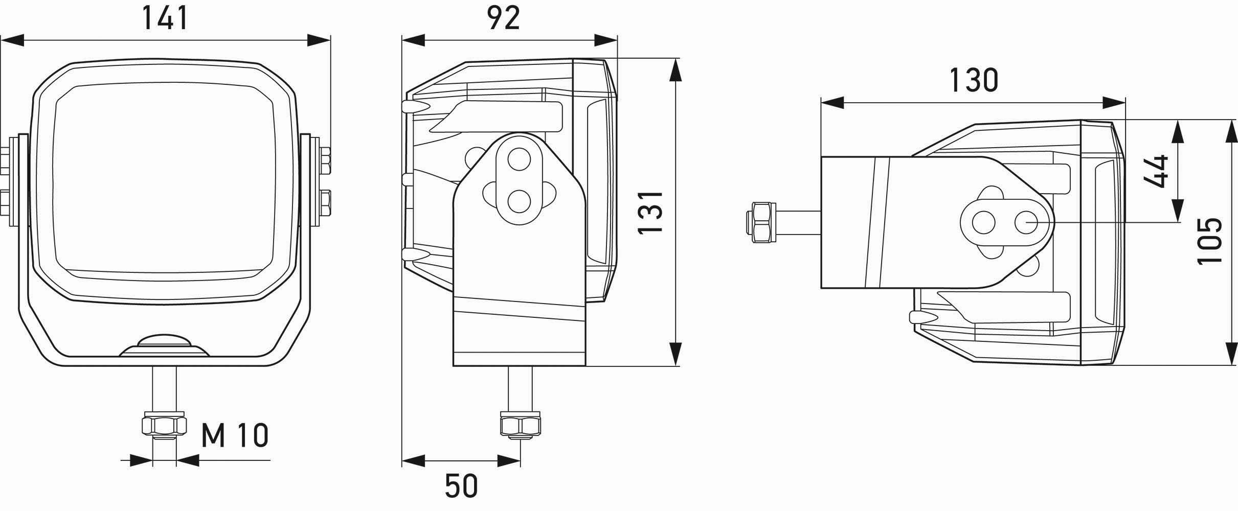 HELLA 1GA 995 707-501 Worklight