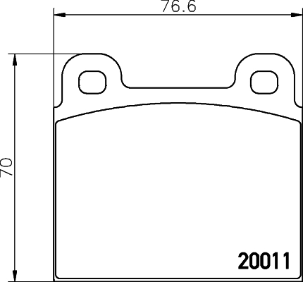 HELLA 8DB 355 007-011 Sada...